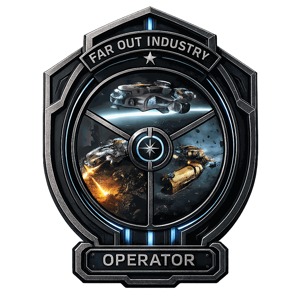 Industry rank badge – Operator Level 3